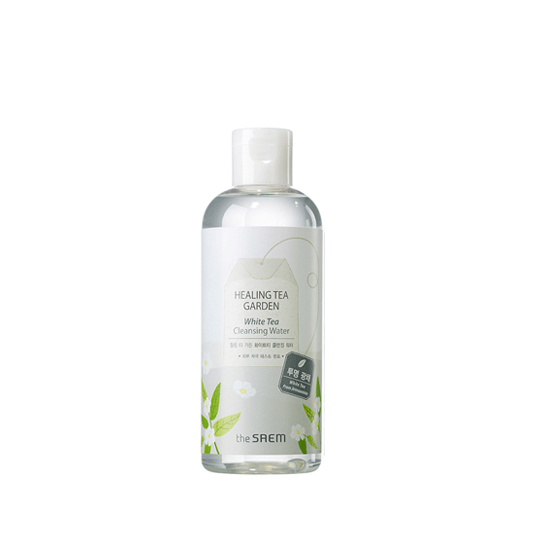 the SAEM Healing Tea Garden White Tea Cleansing Water