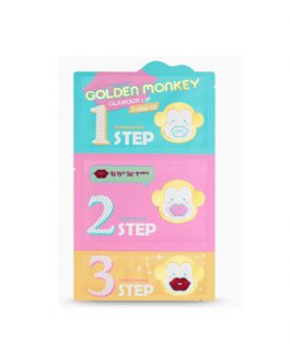 Holika Holika Golden Monkey Glamour Lip 3-Step Kit